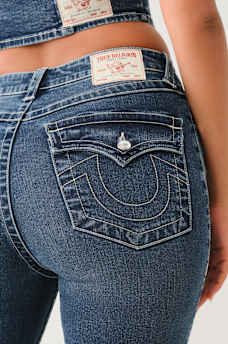 JENNIE CRYSTAL HIGH RISE CURVY SKINNY JEAN, image 7