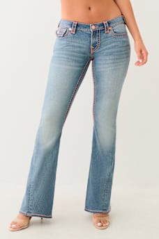 JOEY LOW RISE SUPER T FLARE JEAN