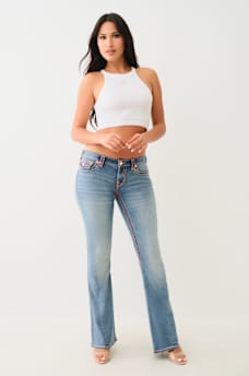 JOEY LOW RISE SUPER T FLARE JEAN