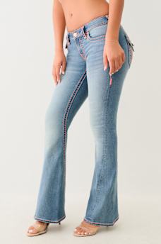 JOEY LOW RISE SUPER T FLARE JEAN