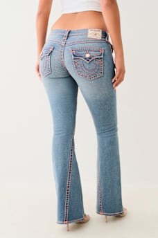 JOEY LOW RISE SUPER T FLARE JEAN