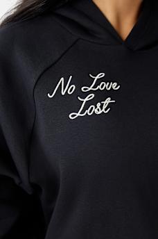 SUDADERA CON CAPUCHA AMPLIA DE LA MARCA, image 4