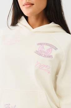 SUDADERA CON CAPUCHA AMPLIA DE LA MARCA, image 5