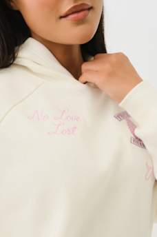 SUDADERA CON CAPUCHA AMPLIA DE LA MARCA, image 6