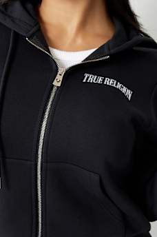 CRYSTAL WING ZIP HOODIE, image 3