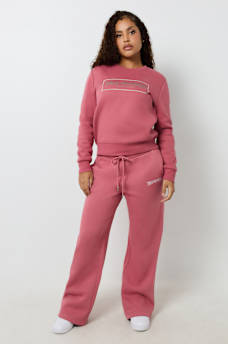 CRYSTAL LOGO STRAIGHT LEG SWEAT PANT, image 2