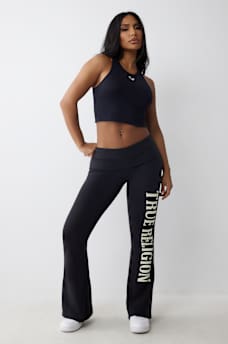 FOLDOVER FLARE PANT , image 2