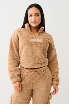 SHERPA LOGO HALF-ZIP PULLOVER, image 1