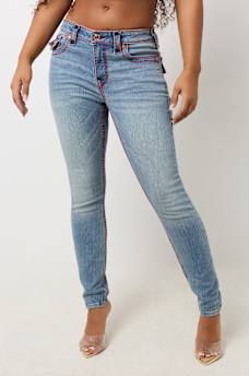 JENNIE MID RISE SUPER T SKINNY JEAN, image 2