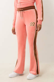 VELOUR PANELLED TRACK PANT, image 3