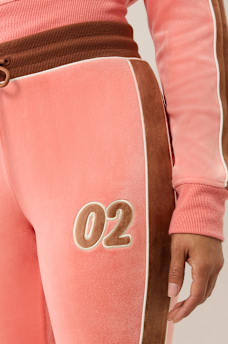 VELOUR PANELLED TRACK PANT, image 4