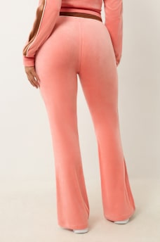 VELOUR PANELLED TRACK PANT, image 5
