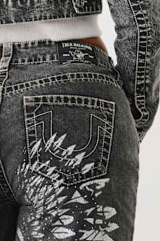  JESSIE WING SUPER BAGGY JEAN