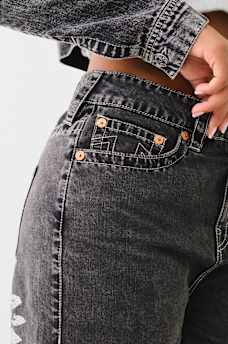  JESSIE WING SUPER BAGGY JEAN