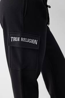 BRANDED ELASTIC WAISTBAND BOYFRIEND JOGGER, image 5