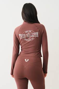 LOGO TWO-WAY ZIP PERFORMANCE JACKET, image 3