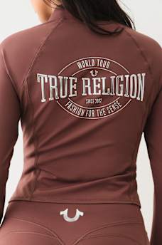 LOGO TWO-WAY ZIP PERFORMANCE JACKET, image 5