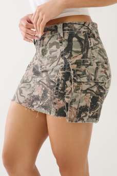 HUNTER CAMO SADIE CARGO SKIRT