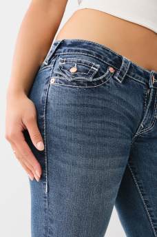 BECCA LOW RISE BIG T BOOTCUT JEAN, image 5
