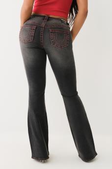 BECCA LUREX BIG T BOOTCUT JEAN, image 4