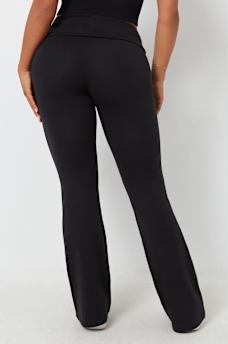 PANTALONES DE RIZO CON HERRADURA CON PLIEGUES, image 4