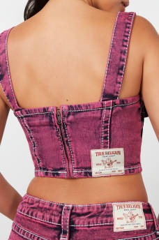 OVERDYE BIG T CARGO BUSTIER TOP, image 2