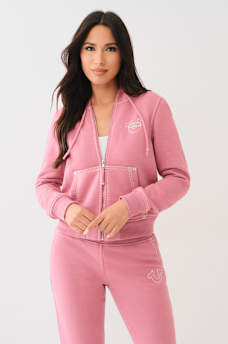 SUPER T FLEECE ZIP HOODIE