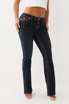BECCA LUREX BIG T HORSESHOE BOOTCUT JEAN , image 2