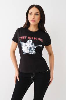CRYSTAL BUDDHA LOGO TEE, image 2