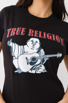 CRYSTAL BUDDHA LOGO TEE, image 1