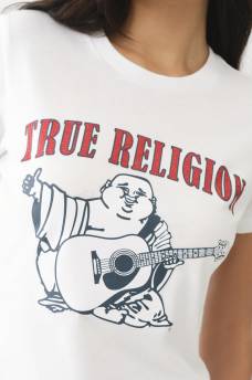 CRYSTAL BUDDHA LOGO TEE, image 1