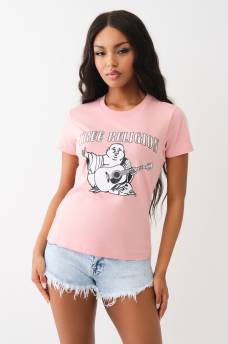 CRYSTAL BUDDHA LOGO TEE, image 1
