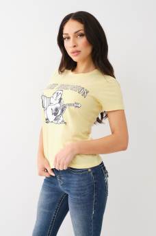 CRYSTAL BUDDHA LOGO TEE, image 3
