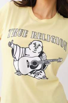 CRYSTAL BUDDHA LOGO TEE, image 1