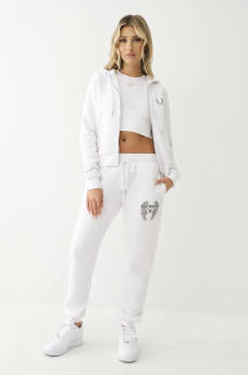 CRYSTAL WING DRAWSTRING JOGGER, image 2