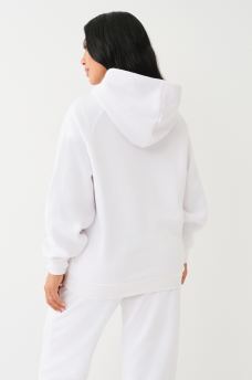 HERITAGE LOGO BOYFRIEND HOODIE, image 3