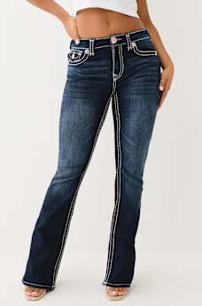 BECCA LUREX SUPER T BOOTCUT JEAN, image 2