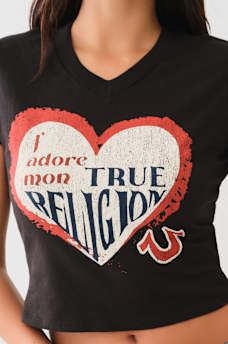J'ADORE MON HEART BABY TEE, image 2