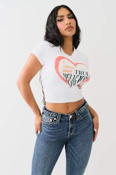 J'ADORE MON HEART BABY TEE, image 2