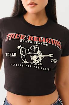 WORLD TOUR LOGO BABY TEE, image 3