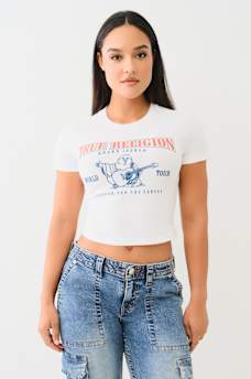WORLD TOUR LOGO BABY TEE, image 1