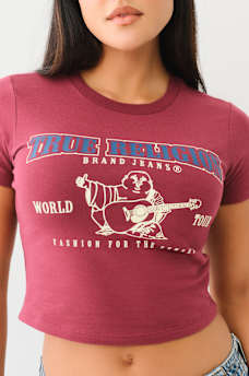 WORLD TOUR LOGO BABY TEE, image 3