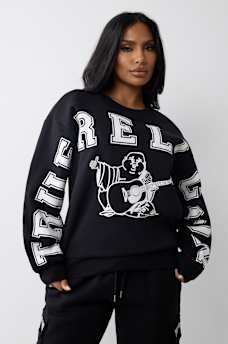 BOYFRIEND LOGO PULLOVER SWEATER, image 1