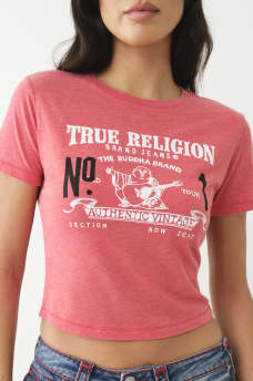 HERITAGE BURNOUT BABY TEE, image 1