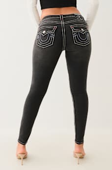 HALLE SUPER T MID RISE SUPER SKINNY JEAN, image 5