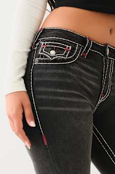 HALLE SUPER T MID RISE SUPER SKINNY JEAN, image 6