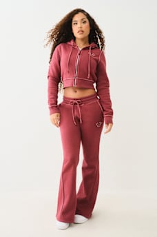 CROP BIG T ZIP HOODIE, image 3