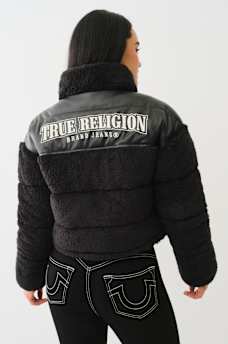 EMBROIDERED SHERPA JACKET, image 2
