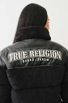 EMBROIDERED SHERPA JACKET, image 6