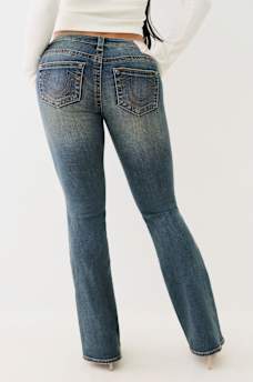 BECCA MOTO LOW RISE BOOTCUT JEAN, image 2